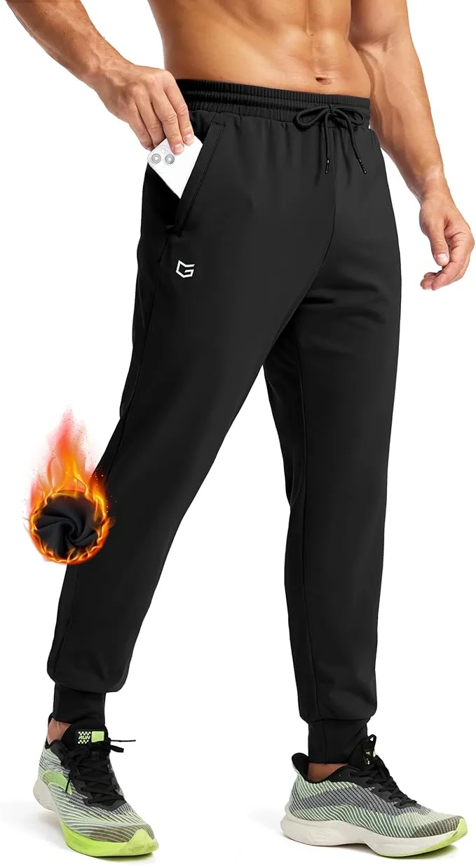 G Gradual Men’s Fleece Joggers