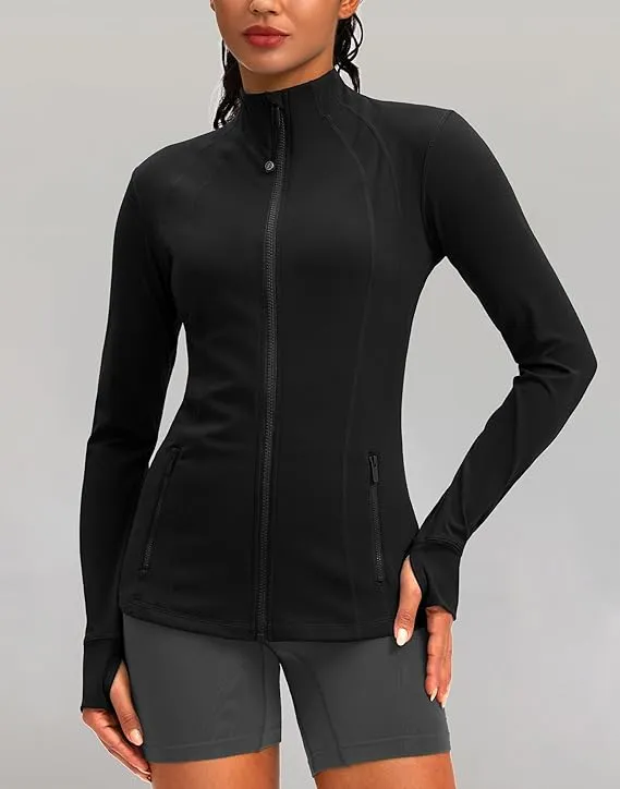 G Gradual Women’s Zip Up Workout Jacket