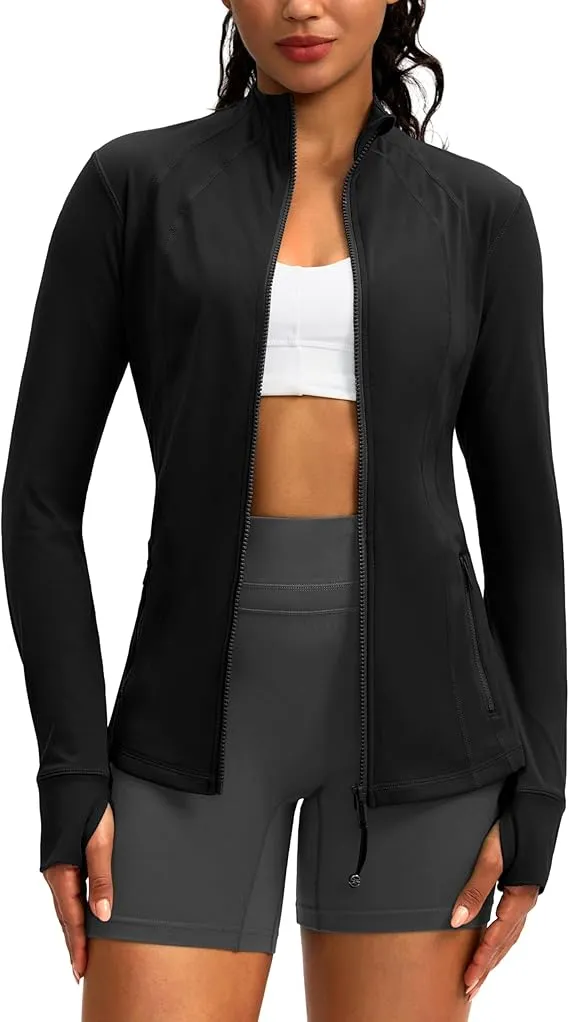G Gradual Women’s Zip Up Workout Jackets